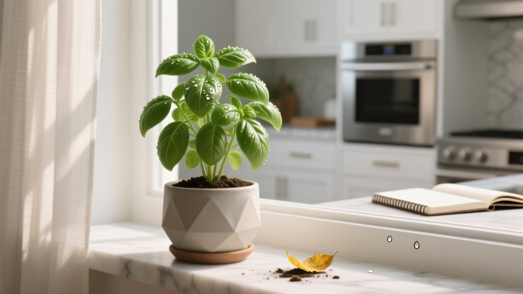 Why Is My Basil Plant Dying Indoors? 7 Silent Killers You’re Overlooking (Plus the Exact Fix for Each — Backed by University Extension Research)