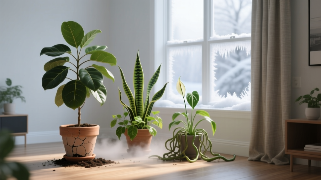 Why Are My Indoor Plants Dying in Winter in Bright Light? 7 Hidden Causes You’re Overlooking (and Exactly How to Fix Each One in Under 10 Minutes)