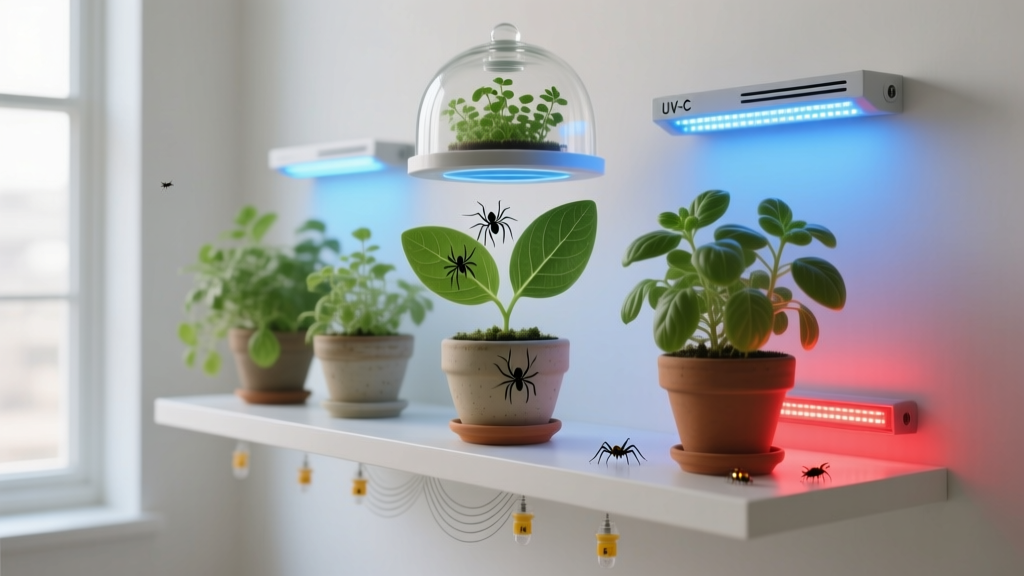 What Is the Best Light Bulb for Indoor Plants Pest Control? The Truth: UV-C & Blue-Red LEDs Don’t Kill Bugs—But These 3 Light-Integrated Strategies *Actually* Reduce Aphids, Spider Mites, and Fungus Gnats Without Pesticides