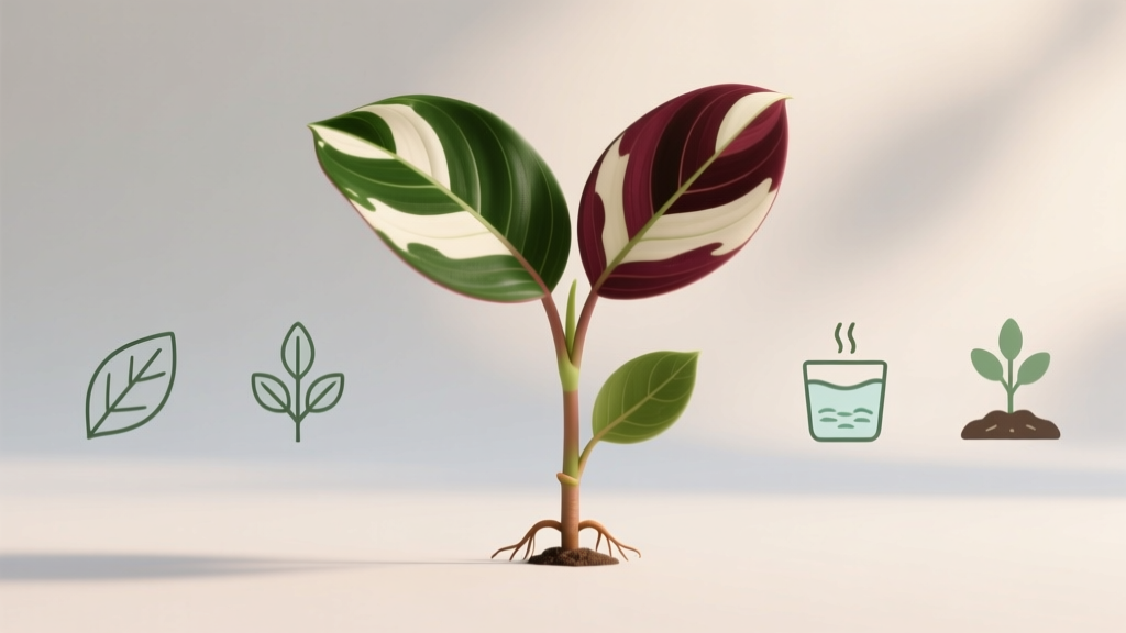 Succulent How to Propagate a Tricolored Prayer Plant: 5 Foolproof Methods That Actually Work (No Root Rot, No Wilting, Just Lush New Plants in 12–21 Days)