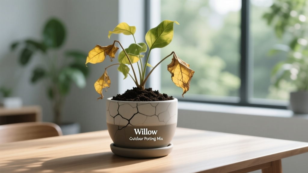 Why Your Indoor Plants Are Dying (and It’s Not Your Watering): The Truth About Using Slow-Growing Willow Outdoor Potting Soil for Indoor Plants — What Experts Say You Should *Never* Do
