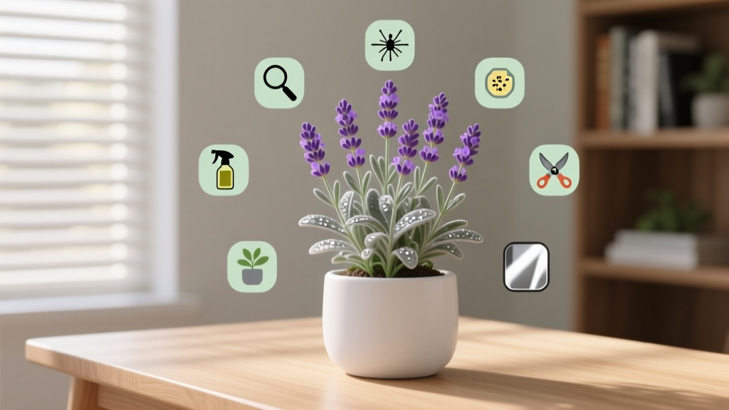 How to Keep Lavender Plants Indoors Pest Control: 7 Science-Backed, Non-Toxic Strategies That Actually Work (No More Sticky Leaves, Webbing, or Sudden Die-Offs)