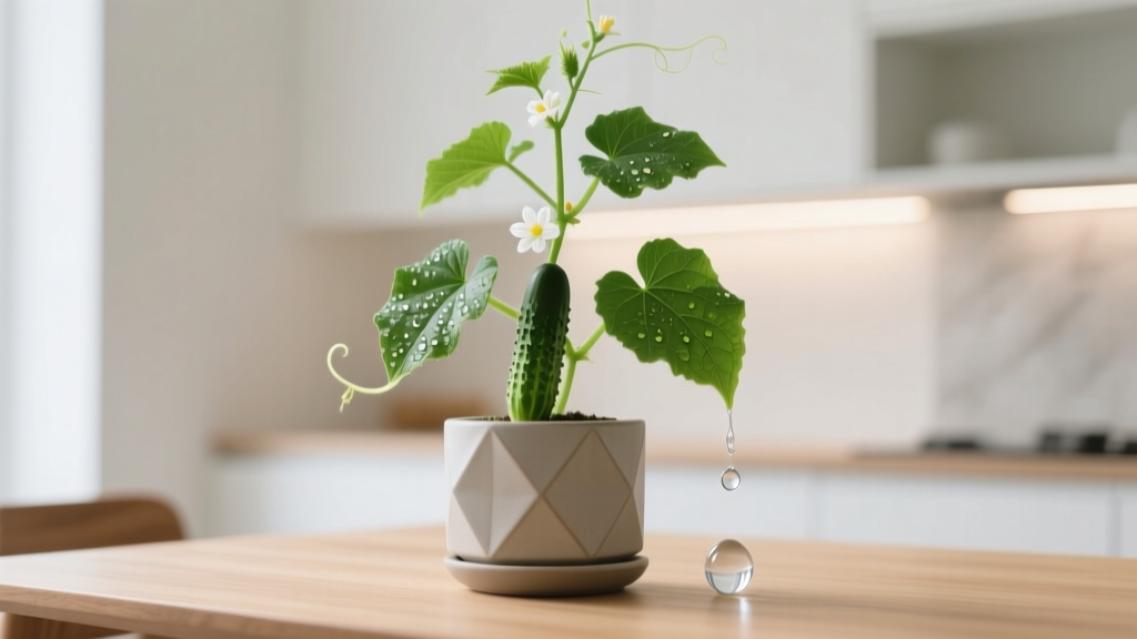 Stop Drowning or Drying Out Your Cucumbers: The Exact Indoor Planting Timeline + Science-Backed Watering Schedule That Doubles Yield (No Guesswork, No Wilting)