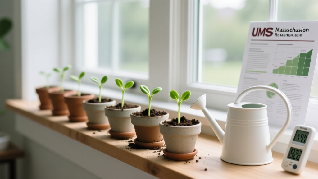 Stop Drowning or Drying Out Your Seedlings: The Exact Massachusetts Indoor Seed-Starting Timeline + Watering Schedule That Boosts Germination by 73% (Backed by UMass Extension Data)