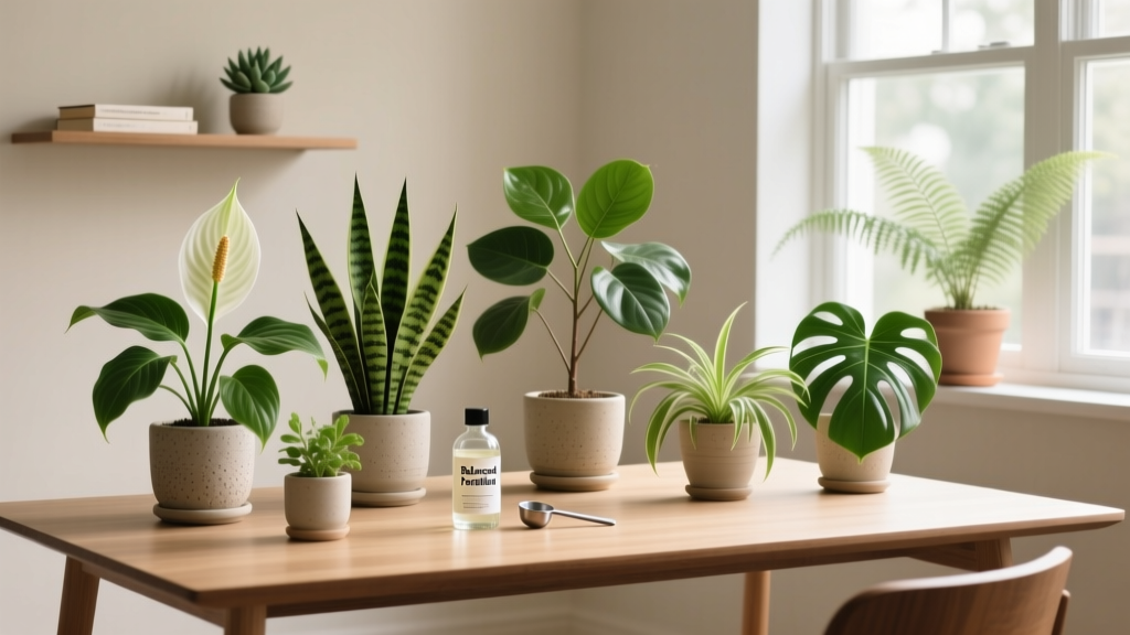 The Indoor Desk Plant Fertilizer Guide: 7 Plants That Thrive Without Burnt Roots, Yellow Leaves, or Weekly Feeding—Plus Exactly When, How Much, and What Type to Use (So Your Peace Lily Doesn’t Collapse by Friday)