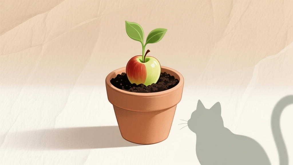 Apple Seeds Indoors: When to Plant Them Safely—And Why Your Cat’s Life Depends on Getting This Right (A Vet-Reviewed Timeline + Toxicity Reality Check)