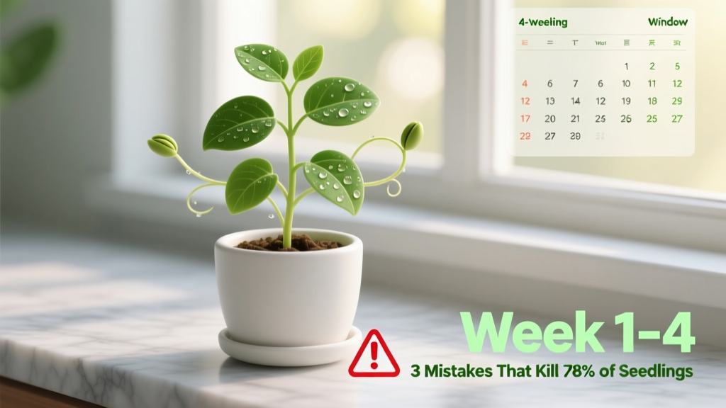 How to Grow When to Start Toothache Plant Seeds Indoors: The Exact 4-Week Indoor Sowing Window (Plus 3 Mistakes That Kill 78% of Seedlings Before Transplant)