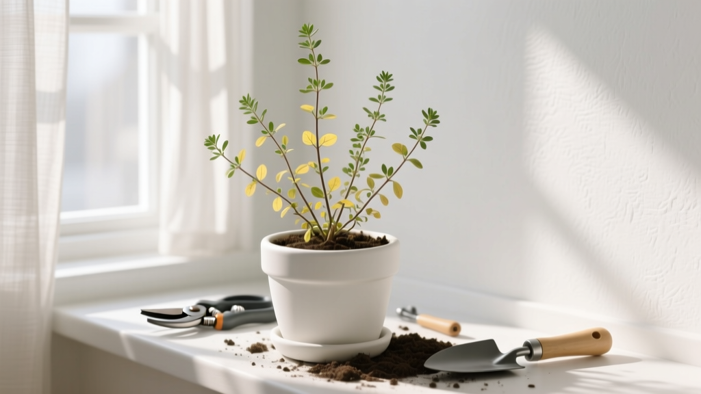 Why Your Indoor Thyme Won’t Grow (and Exactly What to Fix in 7 Days): A Step-by-Step Rescue Guide for Stunted, Leggy, or Bare Thyme Plants That Just Won’t Thrive Indoors