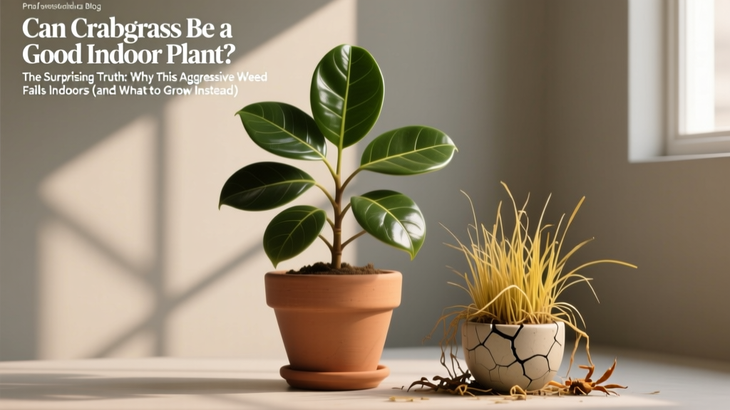 Crabgrass as Indoor Plant? Why It Fails Indoors