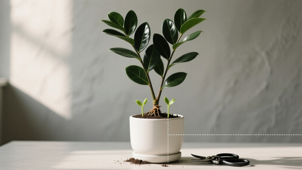 How to Prune a ZZ Plant Indoors Not Growing: 5 Science-Backed Steps That Restart Growth (Without Killing Your Plant — Most People Skip #3)