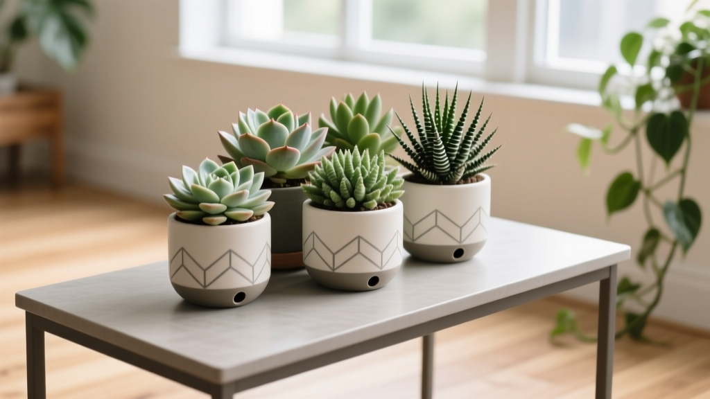 Do succulent plants come with planters and pots indoor pest control? Here’s the truth: Most don’t—and skipping proper potting + early pest checks is why 68% of indoor succulents die within 90 days (University of Florida IFAS Extension data).