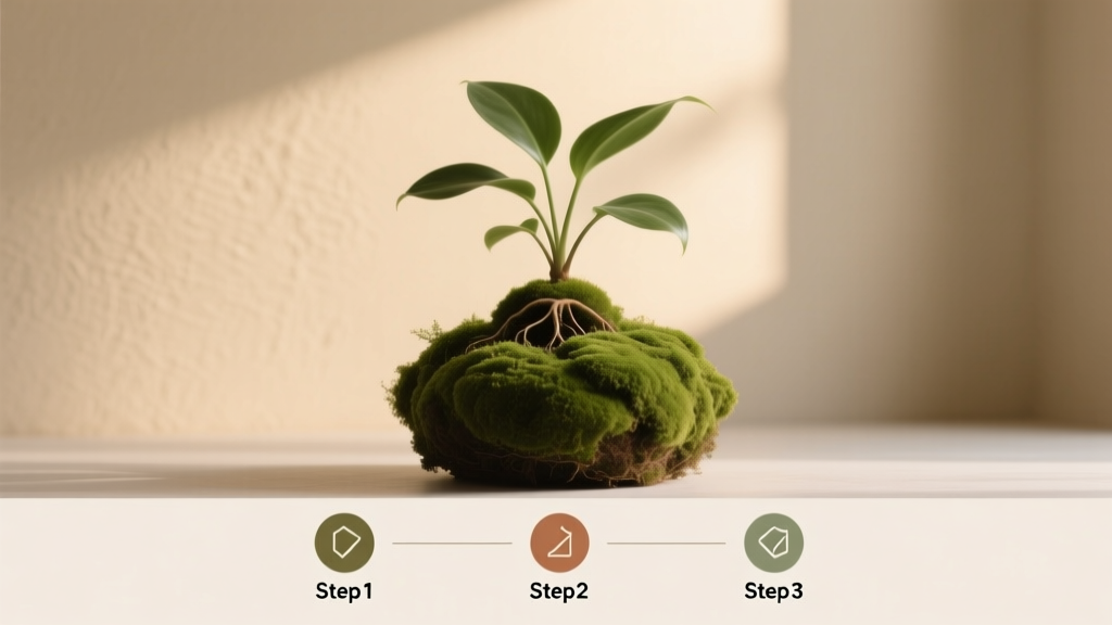 Stop Repotting Every 6 Months: The Low Maintenance How to Use Moss to Pot Your Indoor Plants (3-Step Method That Saves Time, Water & Soil Waste)