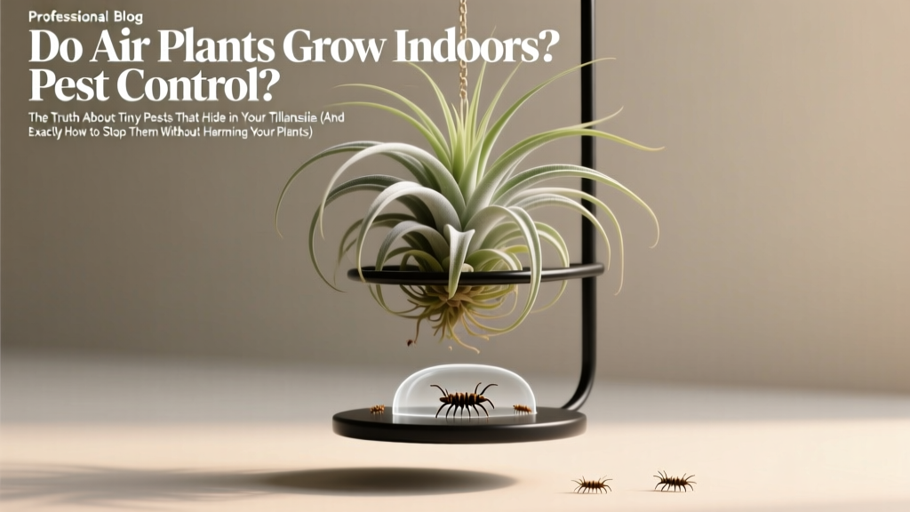 Do Air Plants Grow Indoors Pest Control? The Truth About Tiny Pests That Hide in Your Tillandsia (And Exactly How to Stop Them Without Harming Your Plants)