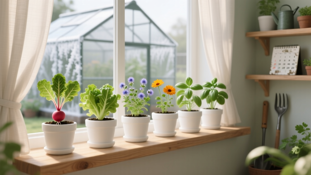 Stop Wasting Seeds & Missing Your Zone 5b Window: The Exact Indoor Sowing Calendar for Fast-Growing Vegetables, Flowers, and Herbs (With Frost-Proof Timing & Real-Garden Case Studies)
