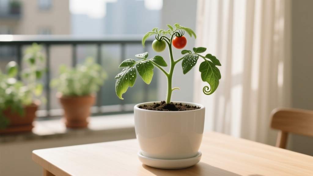 Why Are My Indoor Tomato Plants Leaves Curling in Low Light? 7 Science-Backed Causes (Not Just 'Too Little Sun') — Plus the Exact Light, Water & Nutrient Fixes That Actually Reverse Curling in 3–5 Days