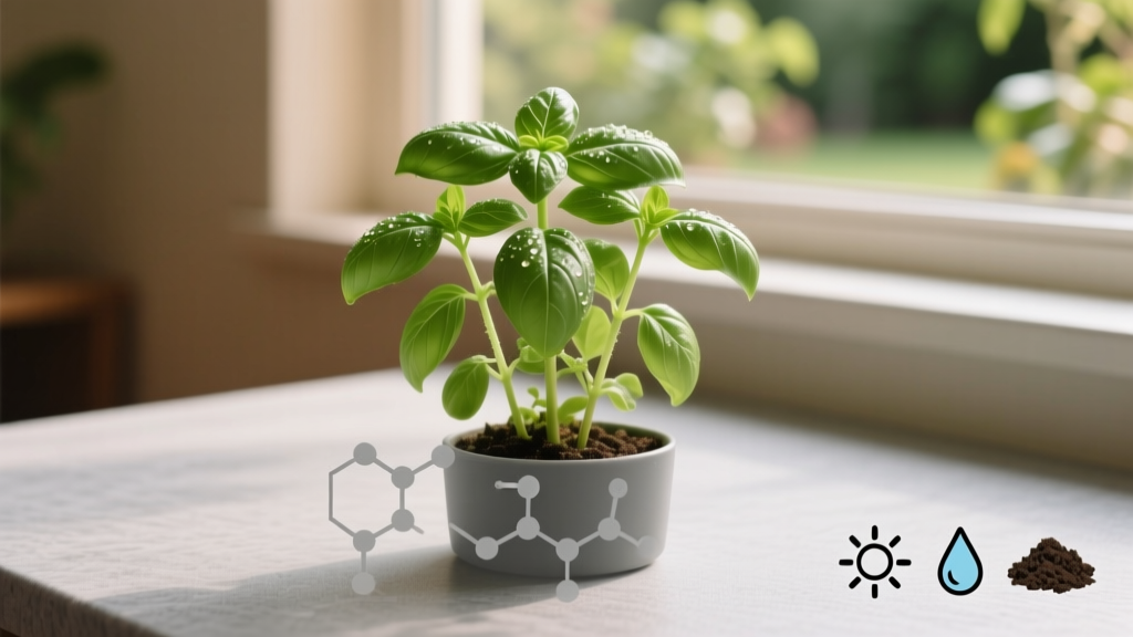 Why Your Basil Isn’t Flowering Indoors or Outdoors: 7 Science-Backed Fixes You’re Overlooking (Most Gardeners Miss #4)