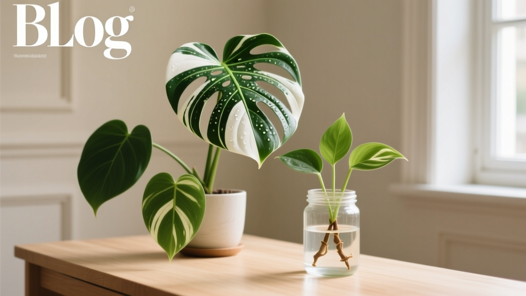 How to Propagate Variegated Plants from Cuttings: The 5-Step Method That Saves Your Striped Monstera, Philodendron & Pothos (Without Losing the Variegation—or Your Sanity)