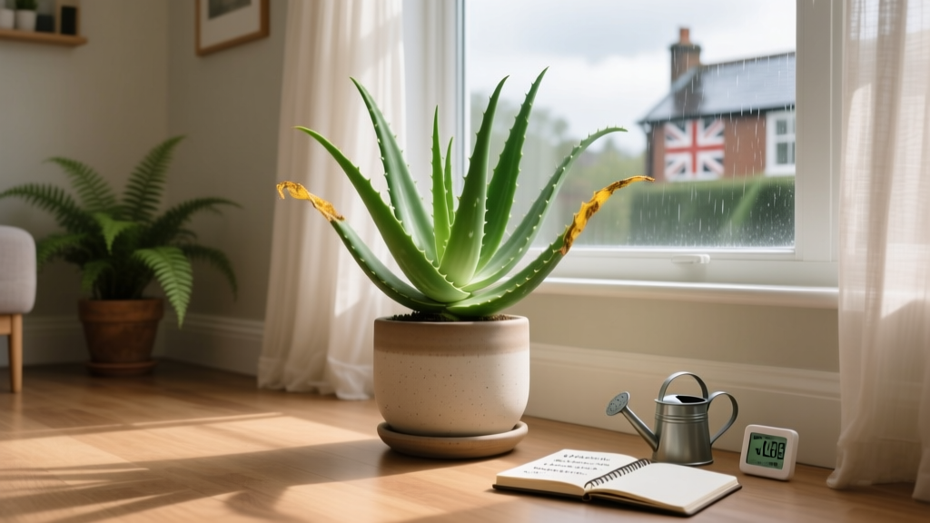 How to Care for aloe vera houseplant UK: The No-Guesswork 7-Step Routine That Prevents Yellow Leaves, Root Rot & Sudden Collapse (Even in Damp British Winters)