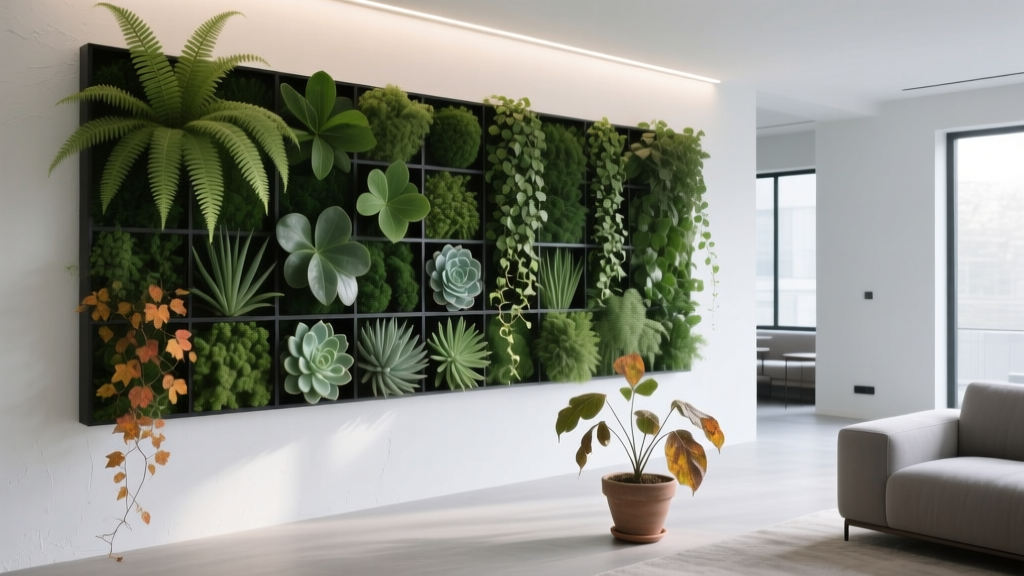 Indoor Plant Wall Weight: Dormant Plants & Load Safety