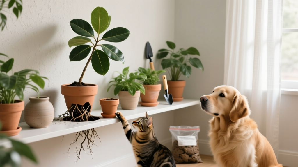 Pet Friendly Do You Have to Repot Indoor Plants? The Truth About Timing, Toxicity Risks, and Stress-Free Transfers — What Every Cat & Dog Owner Gets Wrong (and How to Repot Without Panic)