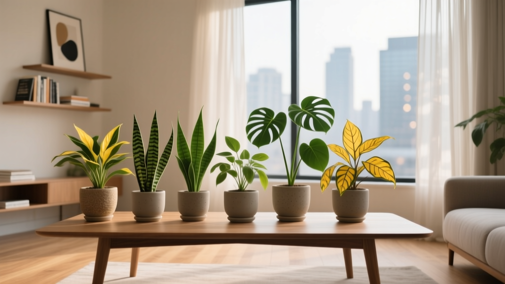 Which indoor plant is good for living room with yellow leaves? 7 resilient, low-light-tolerant options that thrive *despite* yellowing—and how to fix the real cause before you even choose one.