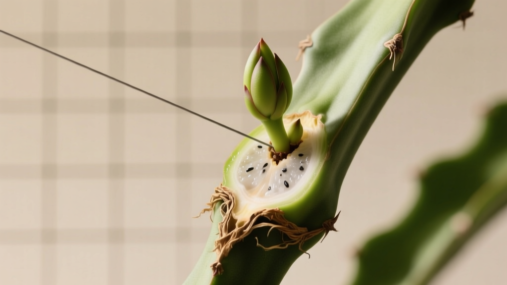 Stop Wasting Time on Weak Cuttings: The Exact Spot to Cut Your Slow-Growing Dragon Fruit Plant for Propagation (Backed by 7 Years of Nursery Trials & USDA Extension Data)