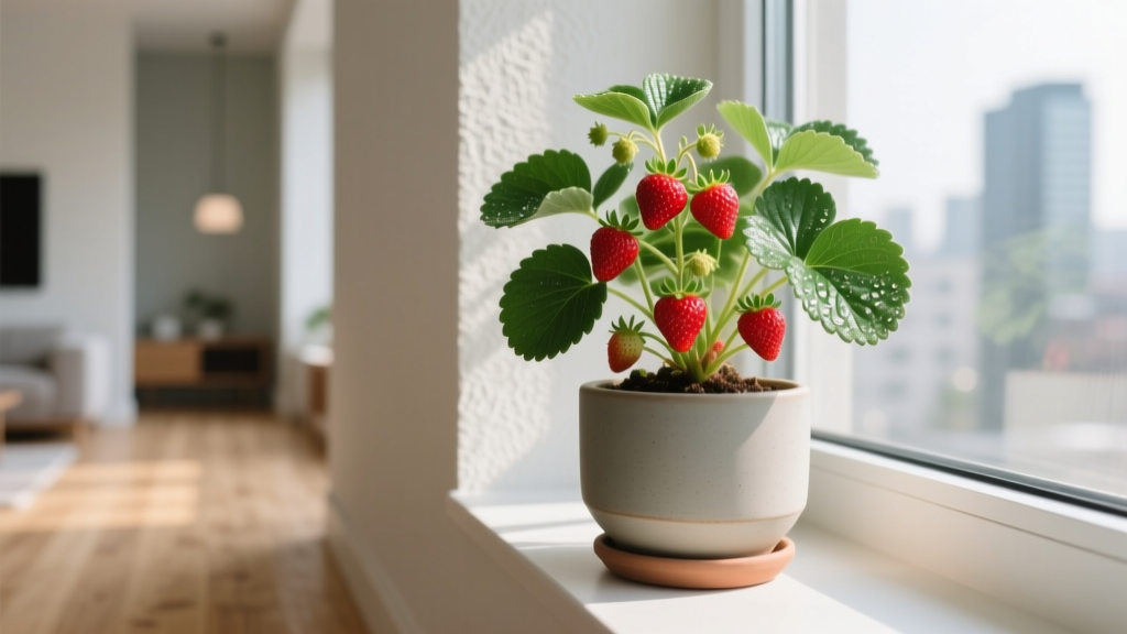 Yes, a strawberry plant can grow indoors — here’s exactly what you need to succeed (no green thumb required): 7 non-negotiables for juicy, year-round harvests in apartments, basements, or winter kitchens.