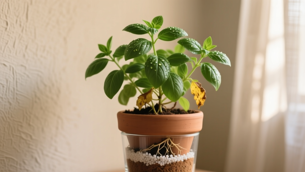The Exact Indoor Tulsi Soil Mix That Prevents Root Rot & Boosts Holy Basil Growth (No More Yellow Leaves or Stunted Plants — Just 3 Simple Ingredients You Already Own)