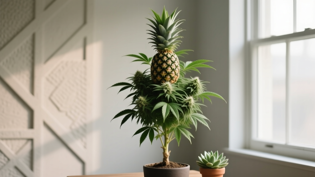 How Tall Does a Pineapple Express Plant Get Indoors? The Truth About Its Realistic Height, Low-Maintenance Reality, and Why Most Growers Overestimate Its Size (Spoiler: It’s Not 6 Feet)