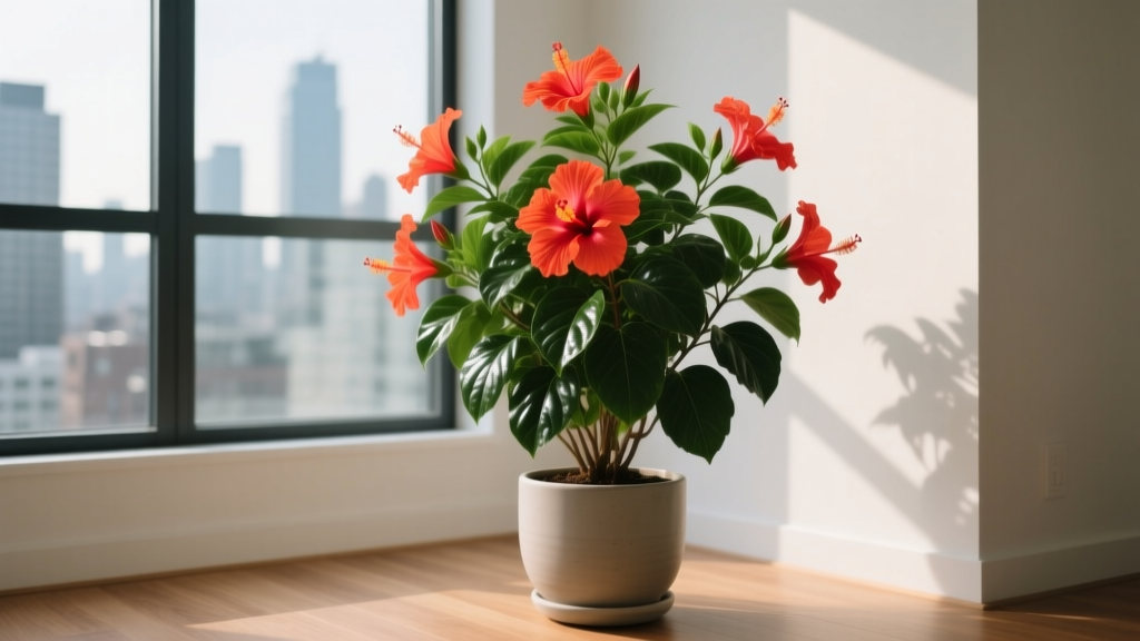 Stop Your Indoor Hibiscus From Dropping Leaves & Stalling Growth: The Exact 7-Step Routine That Turns Struggling Plants Into Fast-Growing, Blooming Powerhouses — Even in Low-Light Apartments (No Greenhouse Needed)