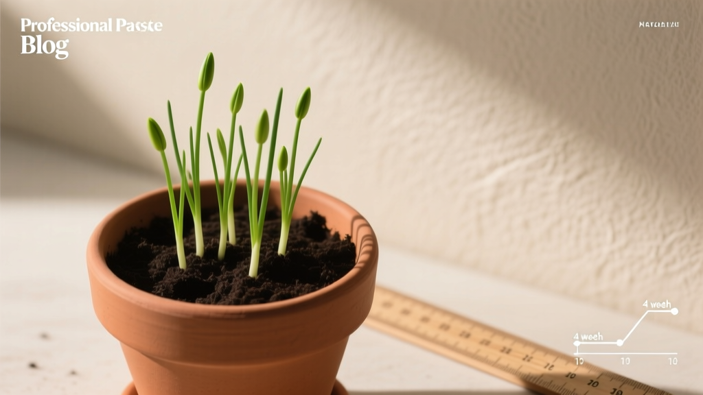 When to Plant Chive Seeds Indoors: The Exact 4-Week Window (Backed by USDA Zone Data) That Guarantees 92% Germination—Plus What Happens If You Miss It