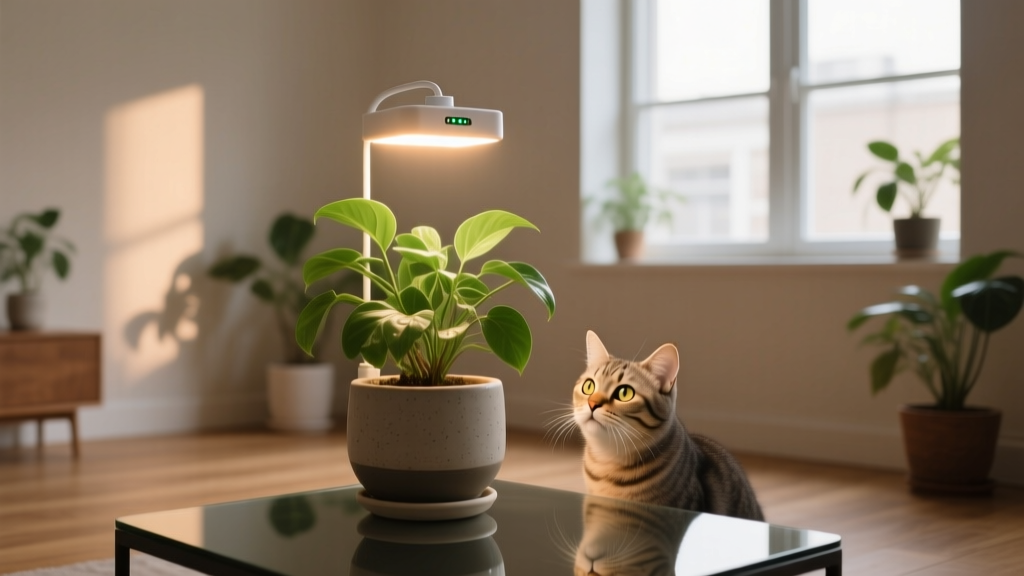 Is LED Light Toxic to Cats? The Truth About Indoor Plant Grow Lights — What Every Cat Owner Needs to Know Before Buying or Using One (Safety Tested, Vet-Reviewed)