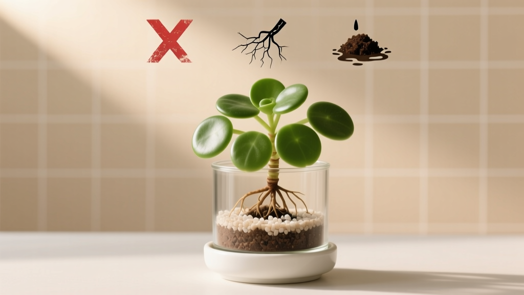 The Exact Soil Mix for Propagating Japanese Money Plant (Pilea peperomioides) — 3 Mistakes That Kill 78% of Cuttings (Backed by University Extension Data)
