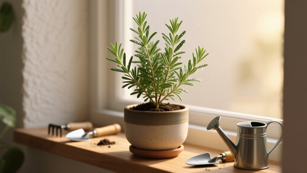 How to Grow and Take Care of Indoor Rosemary Plant: The 7-Step No-Fail System That Saves Your Herb From Wilting, Root Rot, and Sudden Death (Even If You’ve Killed Every Other Herb)
