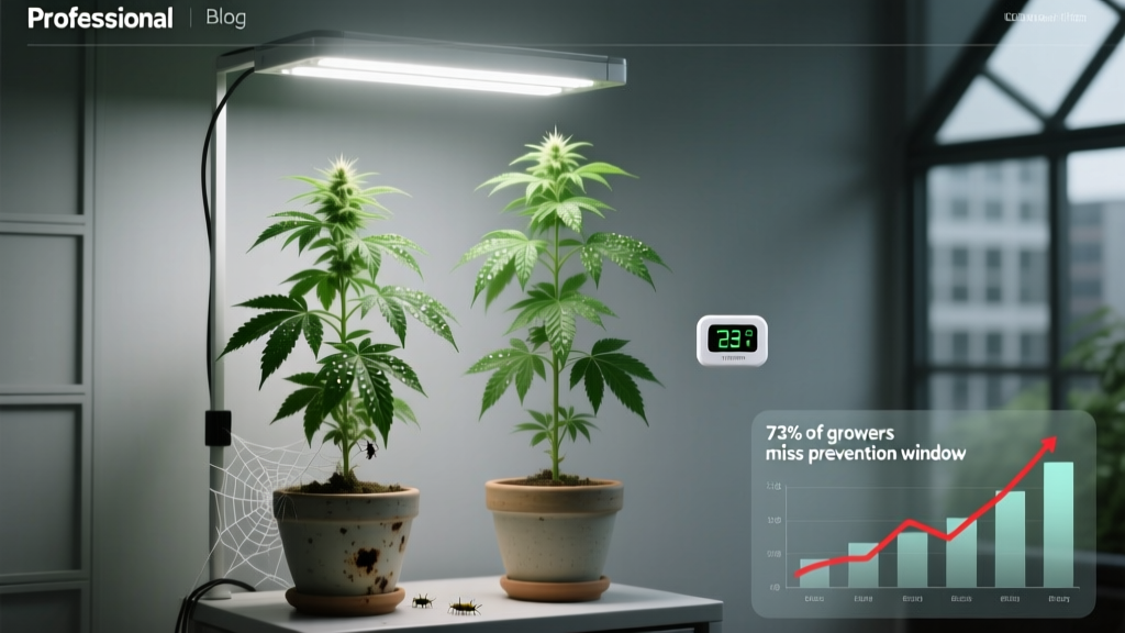 How Much Bud Per Plant Indoor Pest Control *Actually* Delivers: The Truth Behind Yield Loss, Prevention Timing, and Why 73% of Growers Overlook This Critical Pest-Prevention Window (Backed by UC Davis Extension Data)