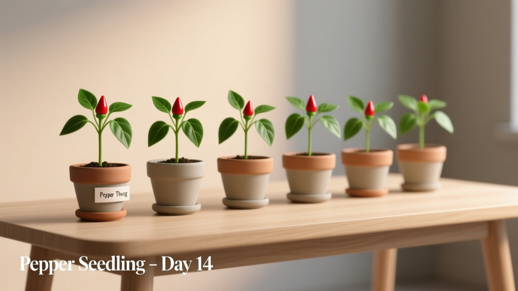 Stop Wasting Time & Seeds: The Exact Succulent-Style Method to Plant Peppers Indoors (No Greenhouse, No Grow Lights Required — Just Smart Container Science)