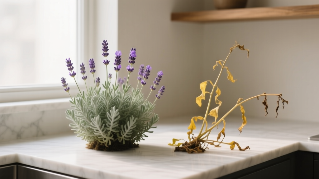 How to Save a Dying Indoor Lavender Plant in Low Light: 7 Science-Backed Steps That Actually Work (Even If It’s Yellow, Leggy, or Dropping Leaves)