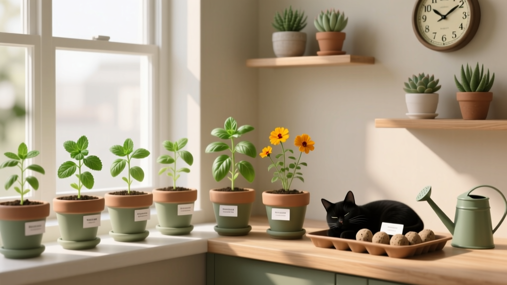 Zone 7 Gardeners with Pets: The Exact Indoor Seed-Starting Calendar (No Guesswork, No Toxic Mistakes, No Late Starts)