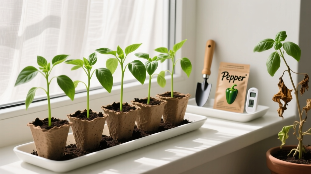 How to Plant Pepper Seeds Indoors for Beginners: The 7-Step No-Fail Method That Turns Weak Seedlings Into Thriving Plants (Even If You’ve Killed Basil Twice)
