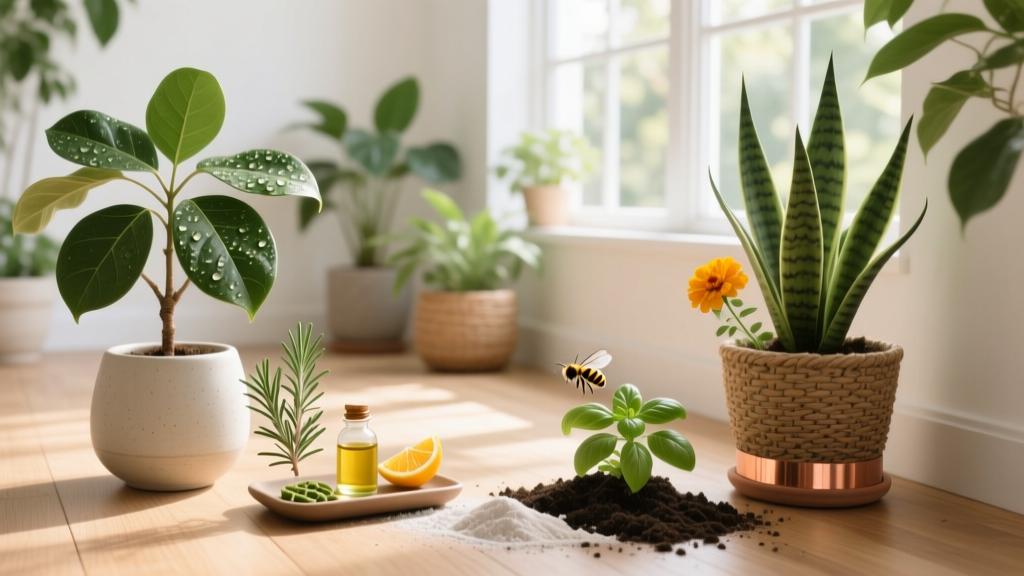 The Best What to Put on Indoor Plants to Keep Bugs Away: 7 Science-Backed, Pet-Safe Solutions That Actually Work (No Sticky Traps or Toxic Sprays Needed)