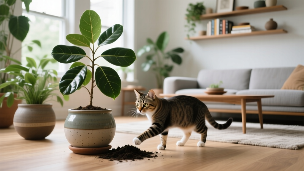 How to Deter Cats from Indoor Plants (Without Harming Your Greenery or Your Feline Friend): 7 Vet-Approved, Plant-Safe Strategies That Actually Work — Backed by Behavior Science and Real Home Trials