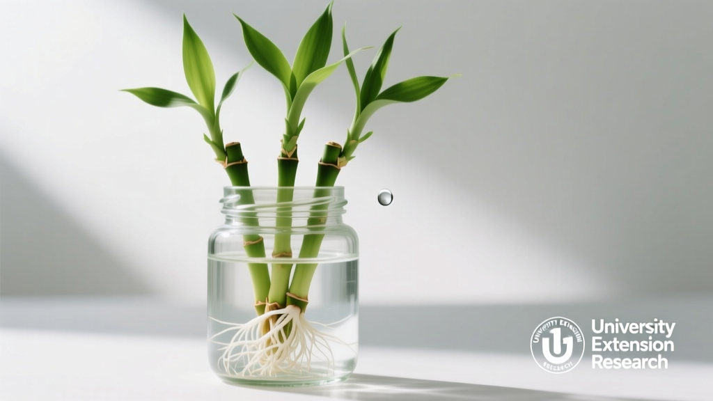 Stop Wasting Time & Water: The Exact 3-Step Method to Propagate Lucky Bamboo Plants Fast—No Soil, No Mistakes, Just 7–10 Days to Rooted Stems (Backed by University Extension Research)