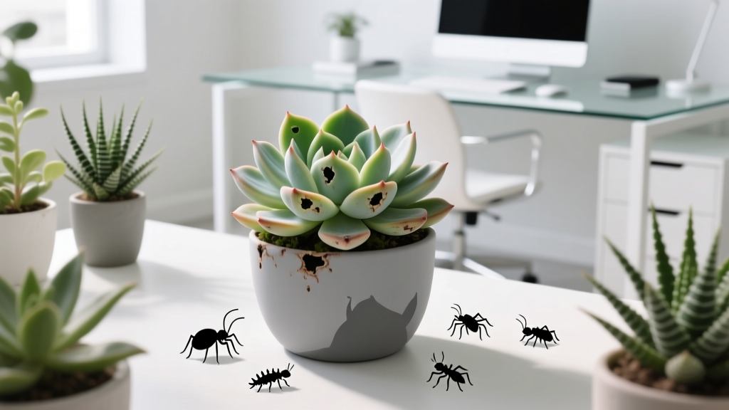Succulent what's eating my indoor plants leaves? 7 stealthy culprits you’re missing—and exactly how to stop them before your Echeveria turns into Swiss cheese