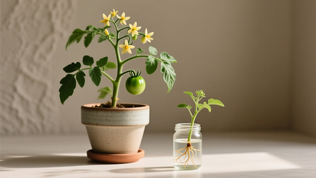 No — Indoor Tomato Plants Don’t Need Pollination *from Cuttings*: Here’s What Actually Happens When You Propagate Tomatoes Indoors (And Why Hand-Pollination Still Matters for Fruit)