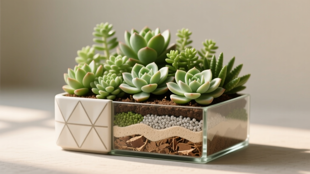Stop Killing Your Succulents: The Exact 4-Ingredient Potting Soil Recipe Experts Use (No More Root Rot, No More Guesswork — Just Thriving Plants)