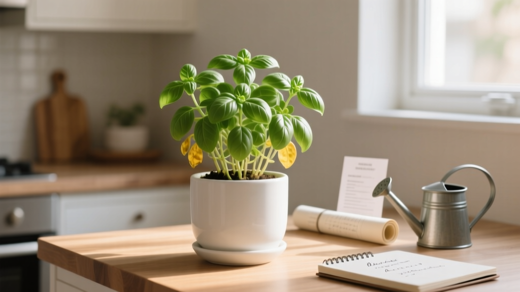 Why Your Indoor Basil Is Growing So Slowly (And Exactly How to Fix It in 7 Days—No More Leggy Stems, Yellow Leaves, or Wasted Seedlings)