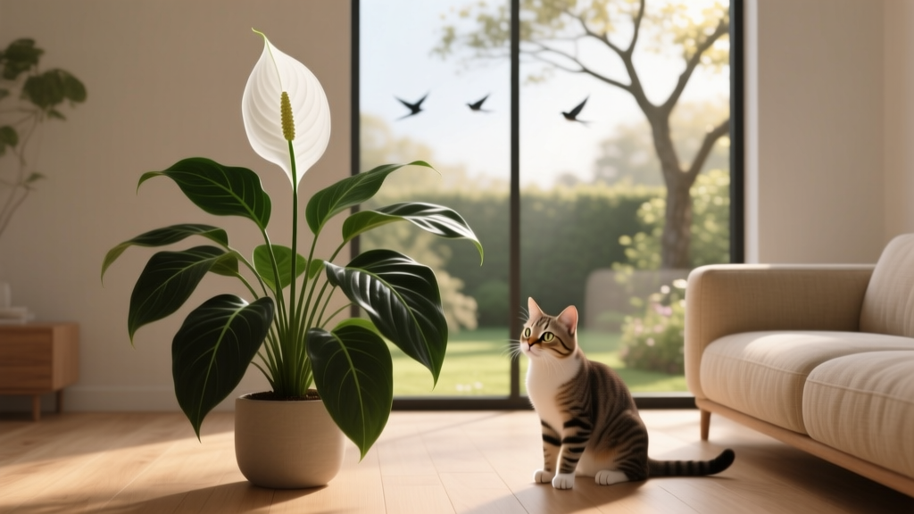 Peace Lilies Toxic to Cats: Indoor vs Outdoor Truth