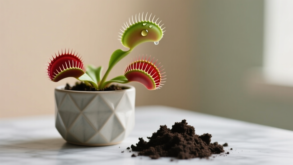 The #1 Reason Your Venus Flytrap Dies Indoors (It’s Not Water or Light — It’s This Soil Mix Mistake You’re Making Every Time You Repot)