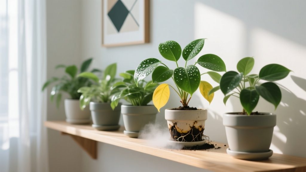 How to Avoid Overwatering Indoor Plants Fertilizer Guide: The 7-Step Rescue Plan That Stops Root Rot Before It Starts (And Why Your Fertilizer Is Making It Worse)