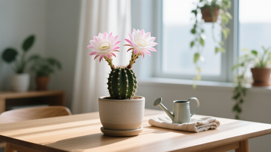 Why Your Indoor Cactus Won’t Flower (And Exactly How to Fix It): A Step-by-Step Guide to Planting, Potting, Light, Water & Seasonal Triggers That Actually Work for Healthy, Blooming Indoor Cacti
